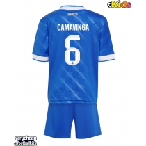 Real Madrid Eduardo Camavinga #6 Replica Third Minikit 2025-26 Short Sleeve (+ pants)